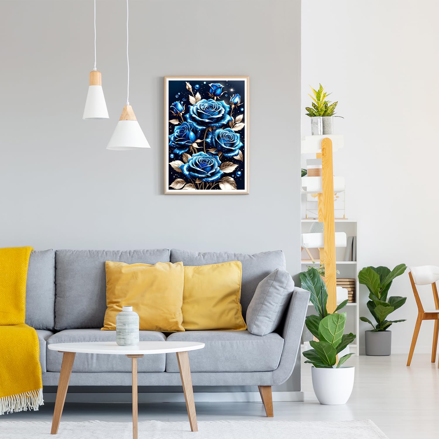Peinture Diamant 5D Fleur Rose Bleue,Broderie Diamant kit Peinture Numero Adulte Strass Art Dots Point de Croix,30x60cm Grand Diamond Painting Complet Enfant Canevas Tableau Maison Décor Murale Peinture Diamant 5D Fleur Rose Bleue,Broderie Diamant kit Peinture Numero Adulte Strass Art Dots Point de Croix,30x60cm Grand Diamond Painting Complet Enfant Canevas Tableau Maison Décor Murale