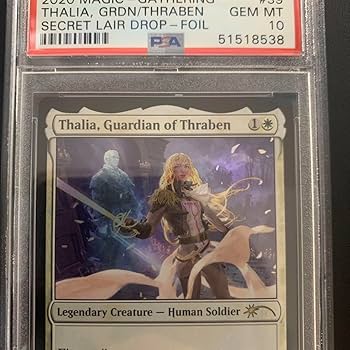 Amazon.co.jp: MTG PSA10 スレイベンの守護者、サリア Foil SecretLair