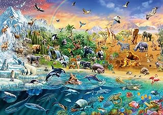 Comprar Schmidt 58324 Animal Kingdom Premium Quality Jigsaw Puzzle (1000 Pieces)