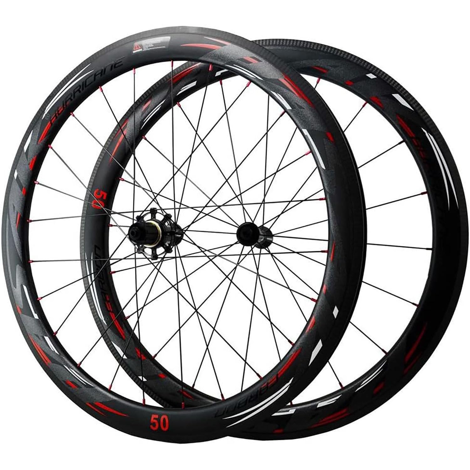 Koła do rowerów szosowych Karbon, 700C, obręcz klinkierowa, hamulec V 40/50/55 mm, koła rowerowe o szerokości 25 mm, 45# Tylko szprychy 1830G matowe
