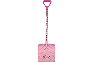 Midwest Quality Gloves DC Girls Snow Shovel, Kids, Pink/Multi