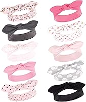 Vista 87 de Hudson Baby Cotton and Synthetic Headbands, Size 0-24 Months