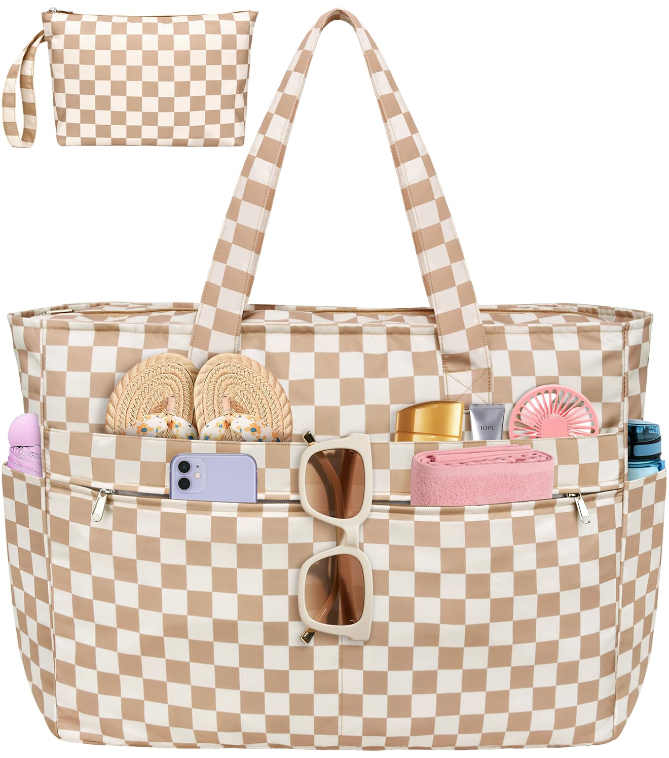 HUANLANG Extra Large Beach Bag