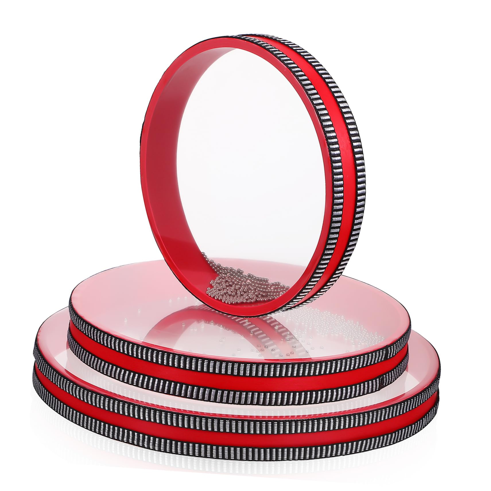 HANABASS Ocean Drums Set Wave Sound Musical Instruments 3pcs Boys and Girls Drums for Beginners Professionals