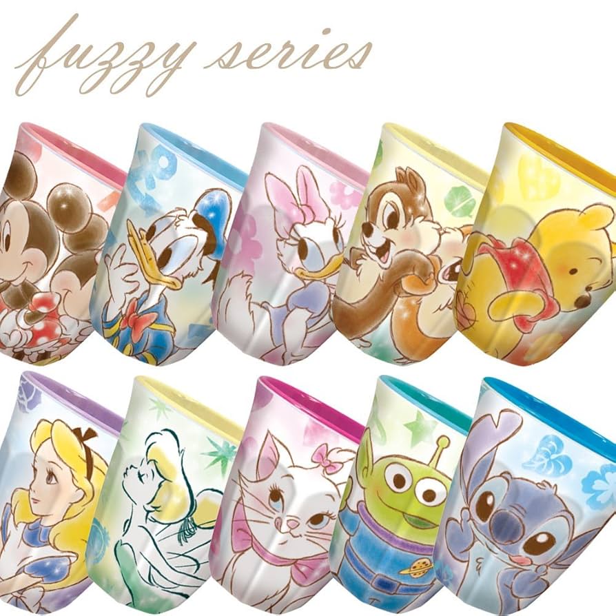 Amazon｜ティーズ ディズニー ファジー柄メラミンカップ チップ