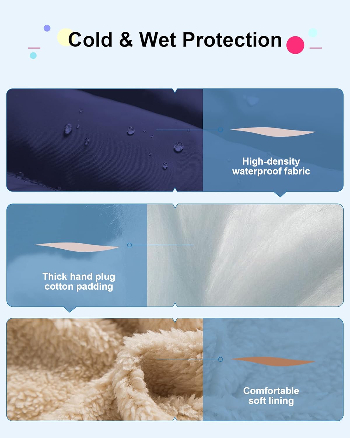 Pursky Girl's and Boy's Hooded Warm Puffer Vest Outerwear Soft Flannel Lined Insulation Waistcoat - Image 5