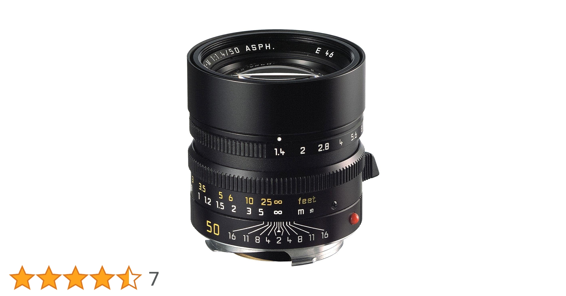 Leica 50mm F1.4 単焦点レンズ ライカ ズミルックスM f1.4/50mm ASPH. シルバー / ライカ