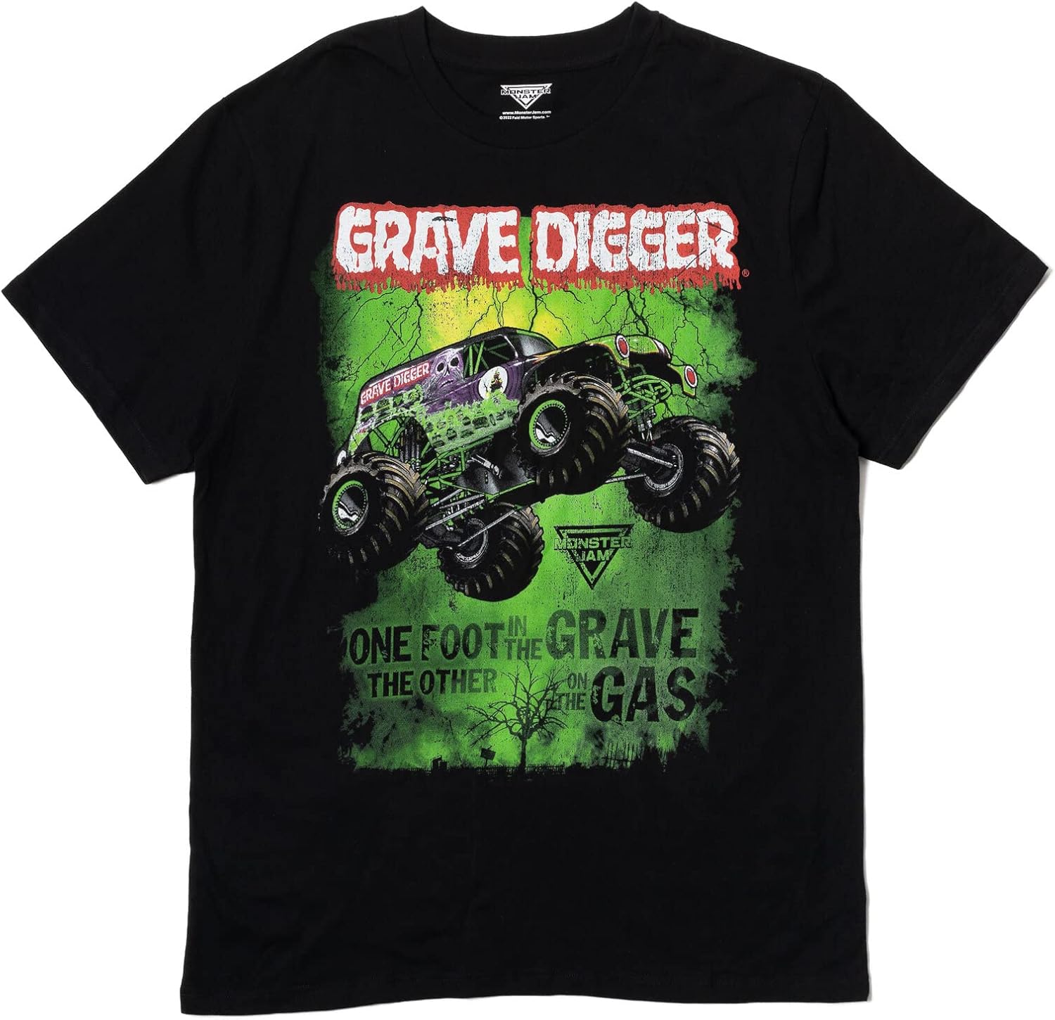 Monster Jam Grave Digger Megalodon El Toro Loco - Camiseta para adulto