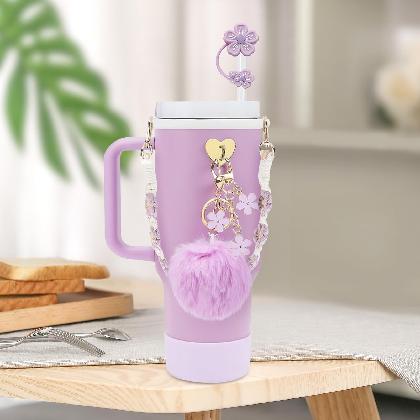 STANLEY パープル 星柄 水筒 40oz 1180ml2点 Adventure Quencher H2.0 Travel Tumbler | 40 oz | Stanley