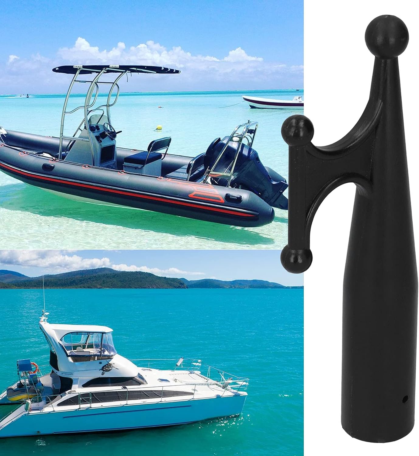 Boat Nylon Mooring Hook, End Head Marine Nylon Hook