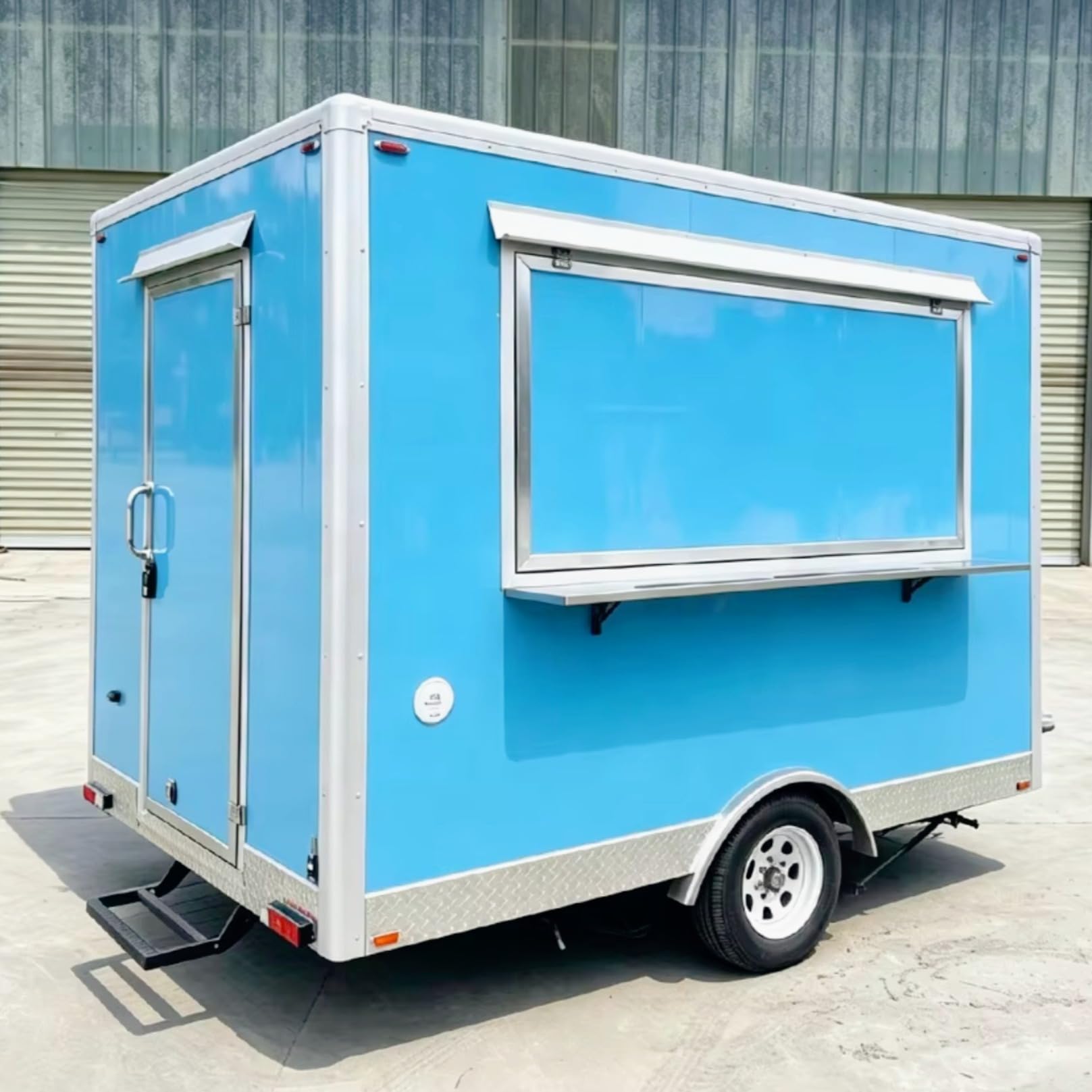 Camion rimorchiabile mobile della concessione della cucina del forno del