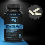 Nutratology® Magnesium Bisglycinate + Oxide | Canadian-Made | Relaxes Muscles, Improves Sleep Quality, Maintains Proper Muscle Functions & Enhances Bone Density | 250MG Per Capsule | 60 Capsules