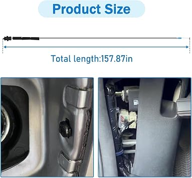 Fuel Gas Door Release Cable 74411-T0A-003 Fit for Honda Models