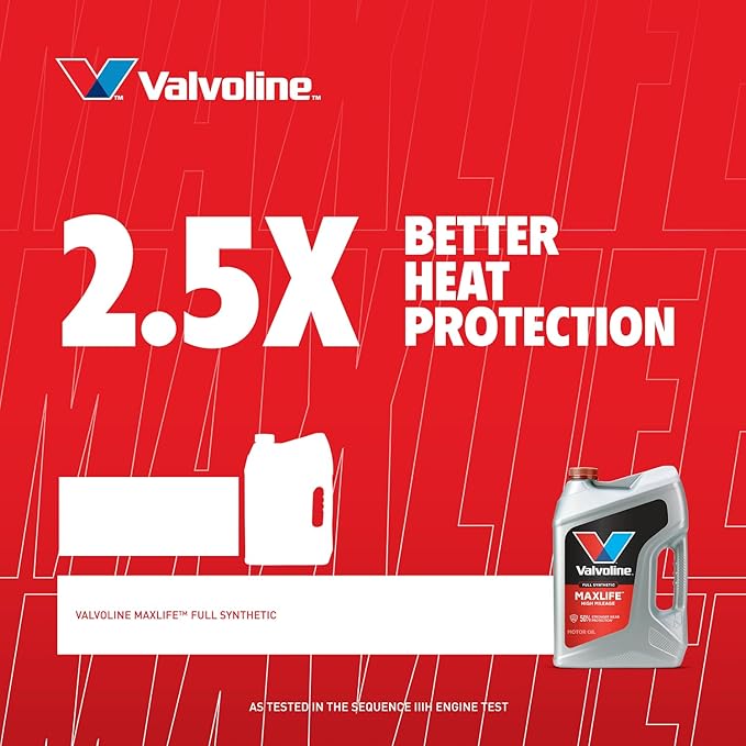 Valvoline MaxLife High Mileage Synthetic 5W-20 Aceite Motor 5 Quart miniatura 5