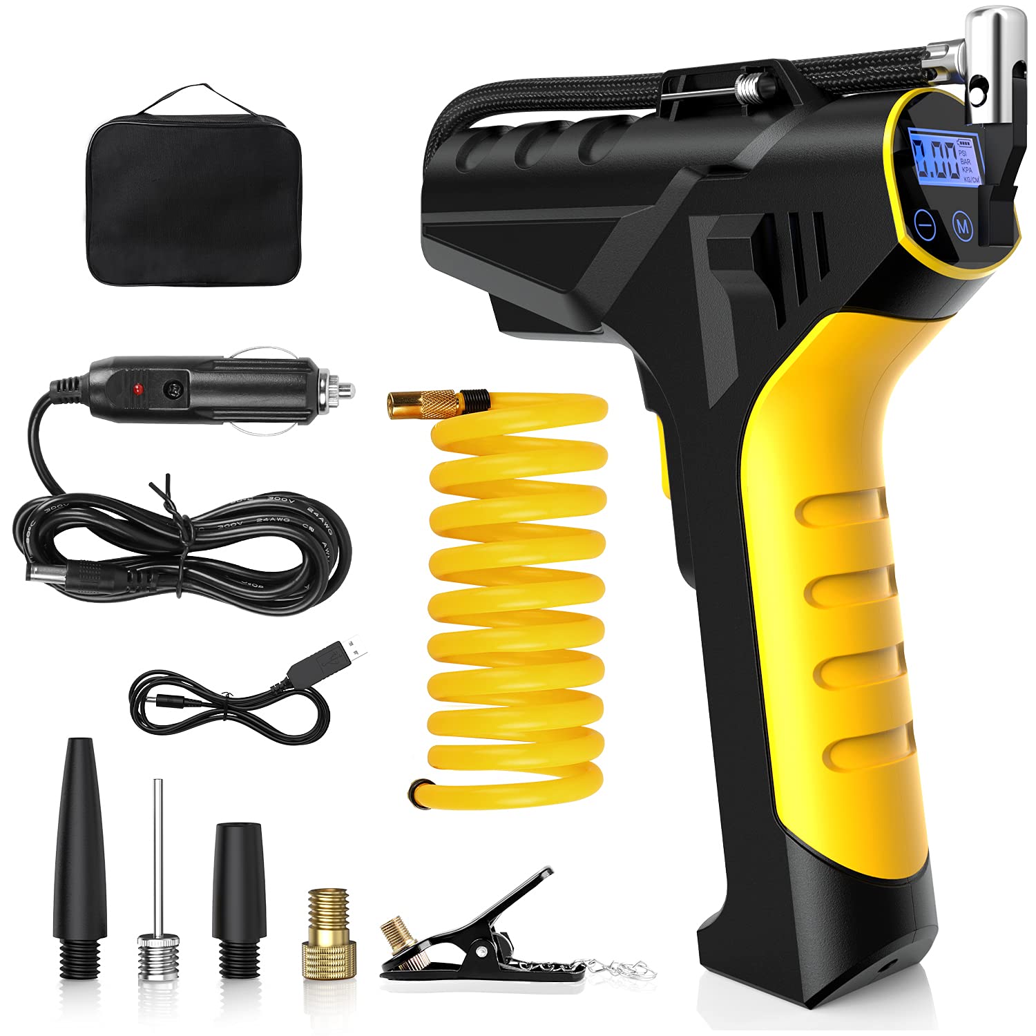 Buy Tire Inflator Cordless Tire Inflator 150PSI Cordless Portable Air