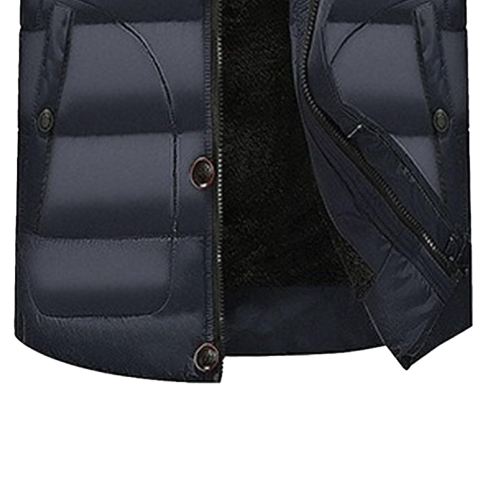 Giacca da uomo in pelliccia sintetica con cappuccio spessa imbottita giacca invernale da uomo impermeabile caldo parka casual abbigliamento esterno