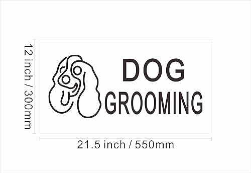 Miniatura 9 de 210008 Señal de neón con luz LED para peluquería y peluquería para mascotas, decoración de salón (12 x 8 pulgadas, blanco)