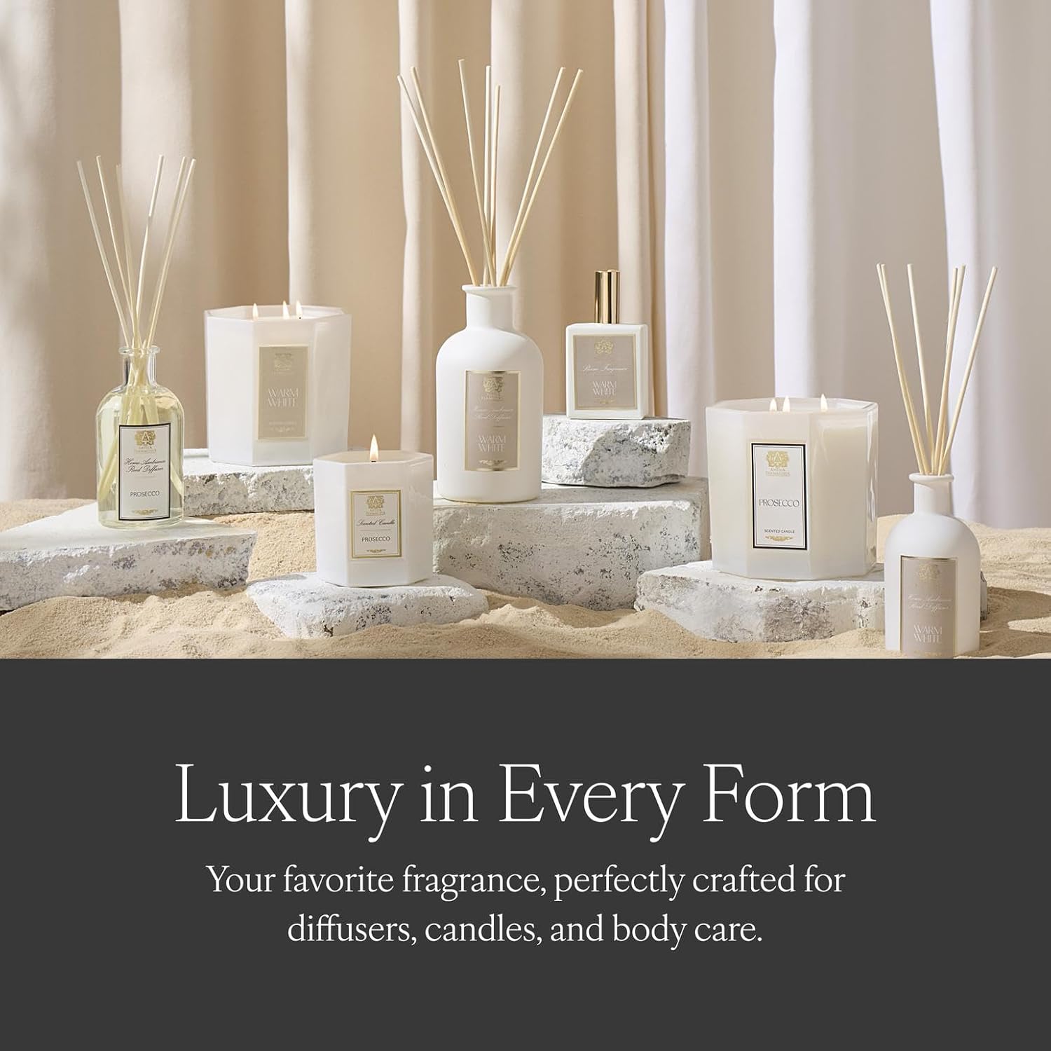 Antica Farmacista Home Ambiance Diffuser - Long-Lasting Reed Scent Diffuser - Luxury Room Freshener Gift - Desert Sage, 8.45 fl oz