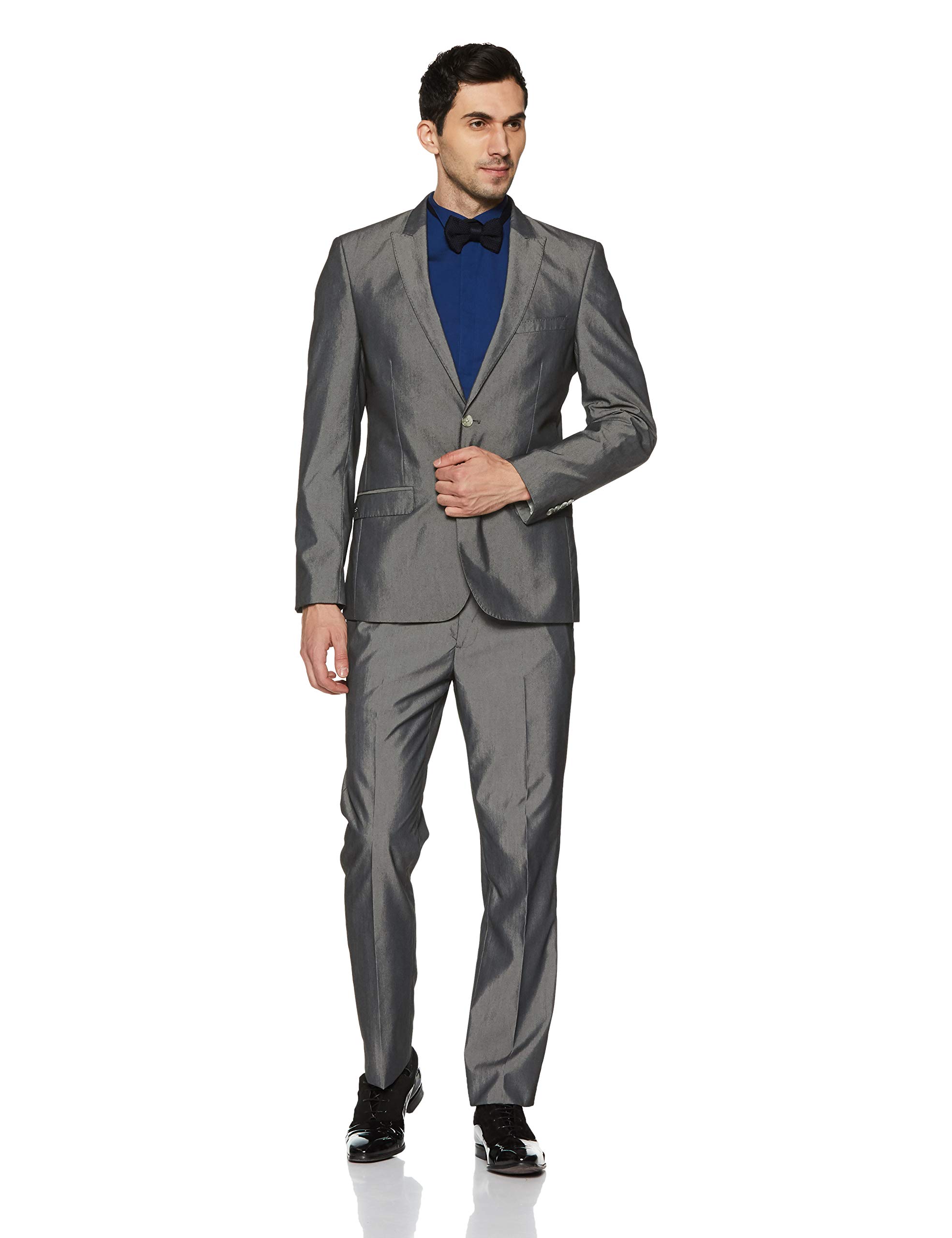 Men's Notch Lapel Regular Fit Suit-image-7