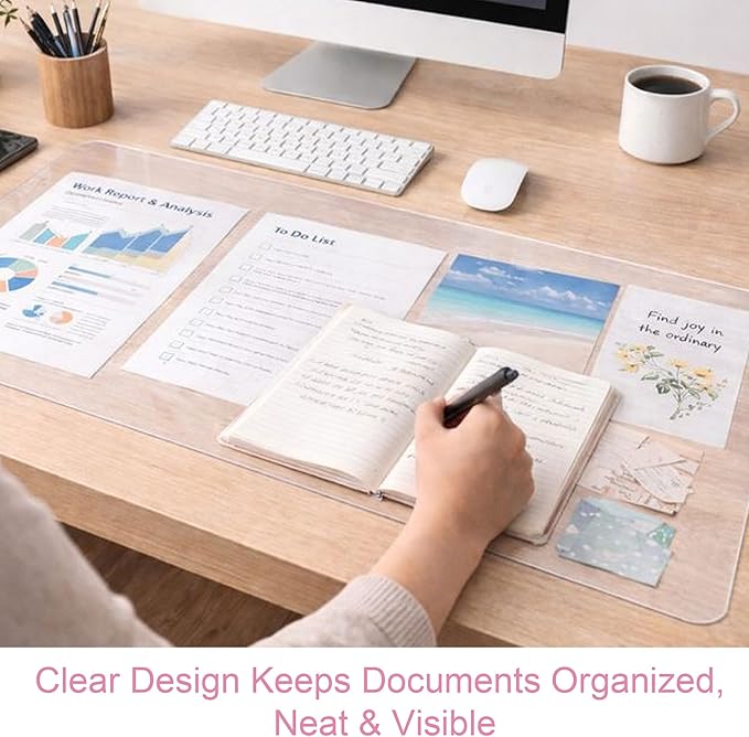 Protector de Escritorio Marvelux Clear 35" x 71" Policarbonato miniatura 3