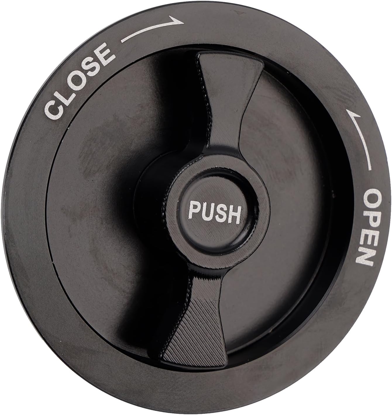 Areyourshop Quick Release Keyless Fuel Gas Cap 112mm Fit for Kawasaki Z650 2017-2023 for Kawasaki ZX-10R 2021-2025 for Kawasaki Z900 / ABS 2017-2025