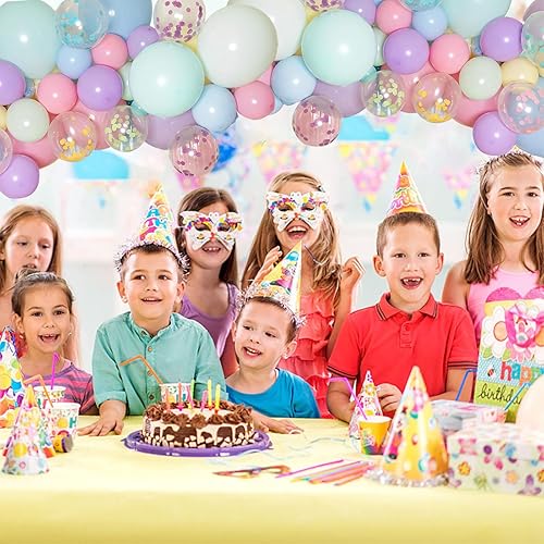 Miniatura 7 de Globos de látex para fiesta, colores macarrones, 12 pulgadas, de grosor, globos de arco iris de cumpleaños, 100 unidades, para fiestas de niños,