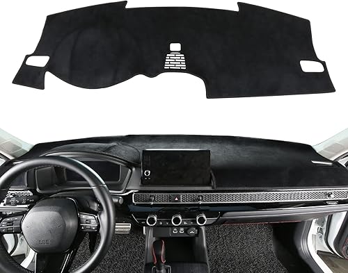 CZCGYDY Cubierta de salpicadero para Honda Civic 2022 2023 11ª generación, cubierta de tablero de ajuste personalizado para Honda Civic, alfombrilla