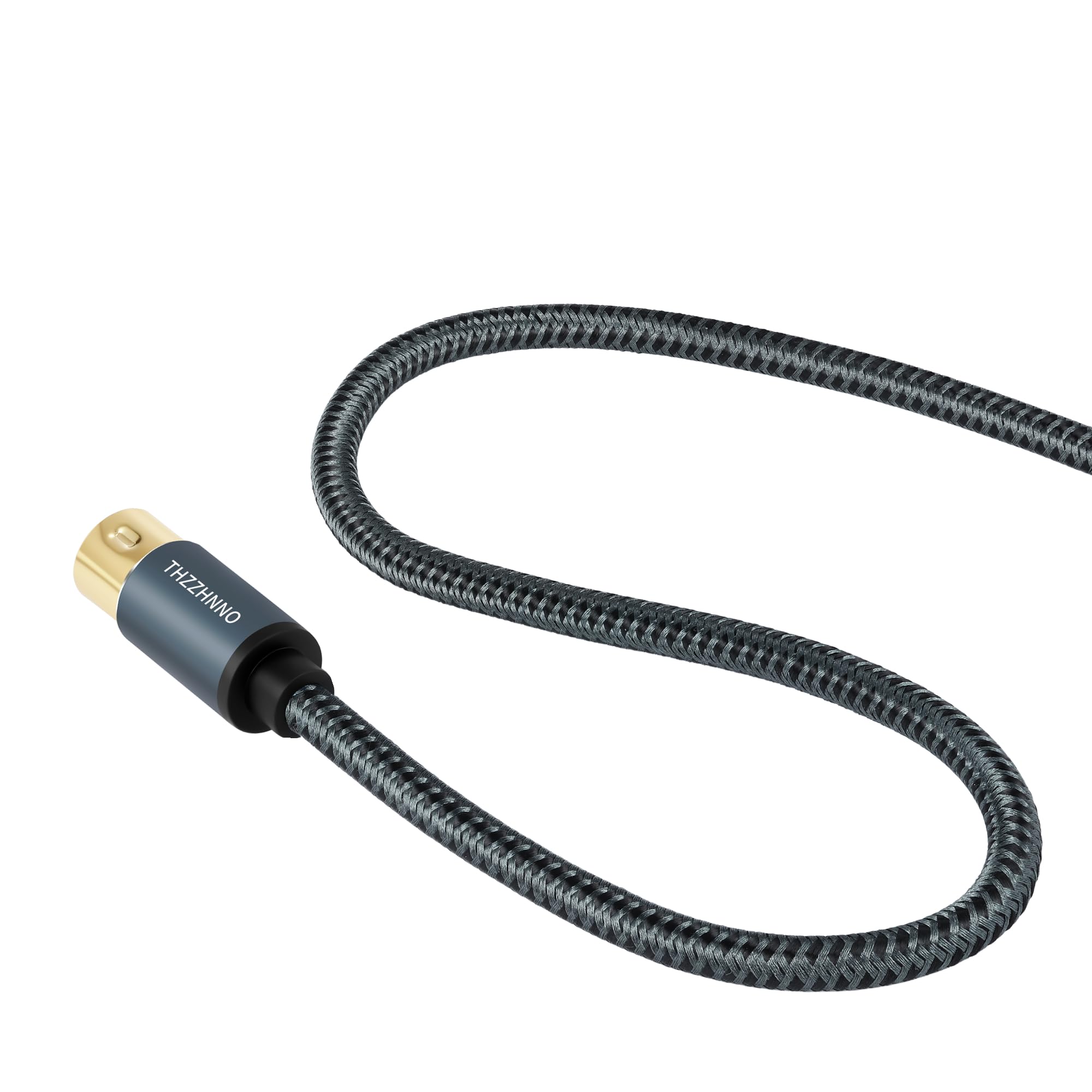 Câble MIDI mâle vers mâle 5 broches 5 M compatible avec piano électronique, tambour électronique