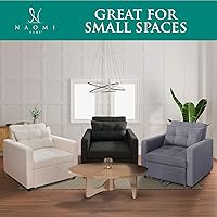 Vista 8 de Silla cama 3 en 1 – Silla cama convertible, silla convertible, sofá convertible multiposición para espacios pequeños, sofá convertible moderno