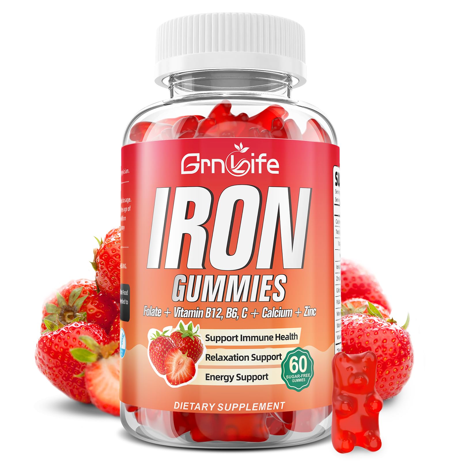 GrnLife Iron Gummies