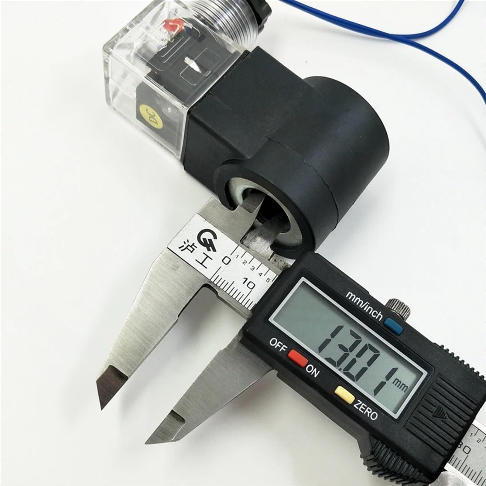 Hydraulische Magnetventilspule, Innendurchmesser 13 mm hoch, 37 mm, DC 24 V, AC 220 V (DC 24 V)
