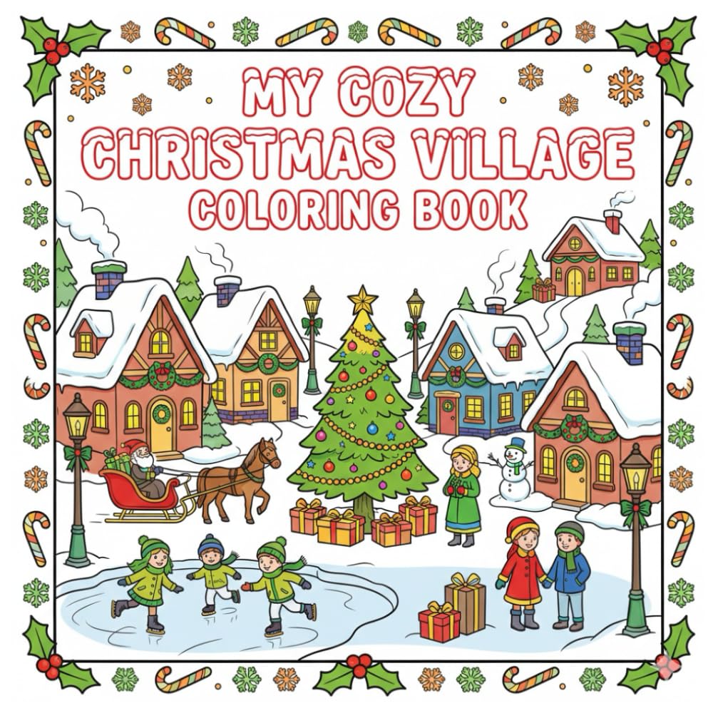 Christmas: Adult Coloring Book: Relax and Enjoy Christmas