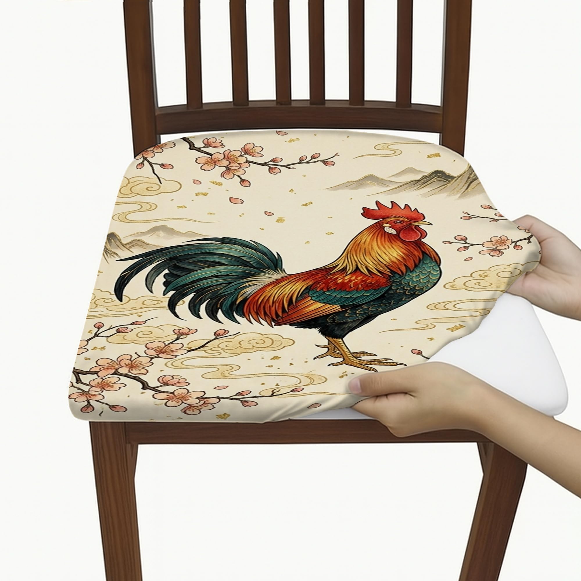 Housses de siège de coq pour chaises orientales : sublimez votre décoration de salle à manger