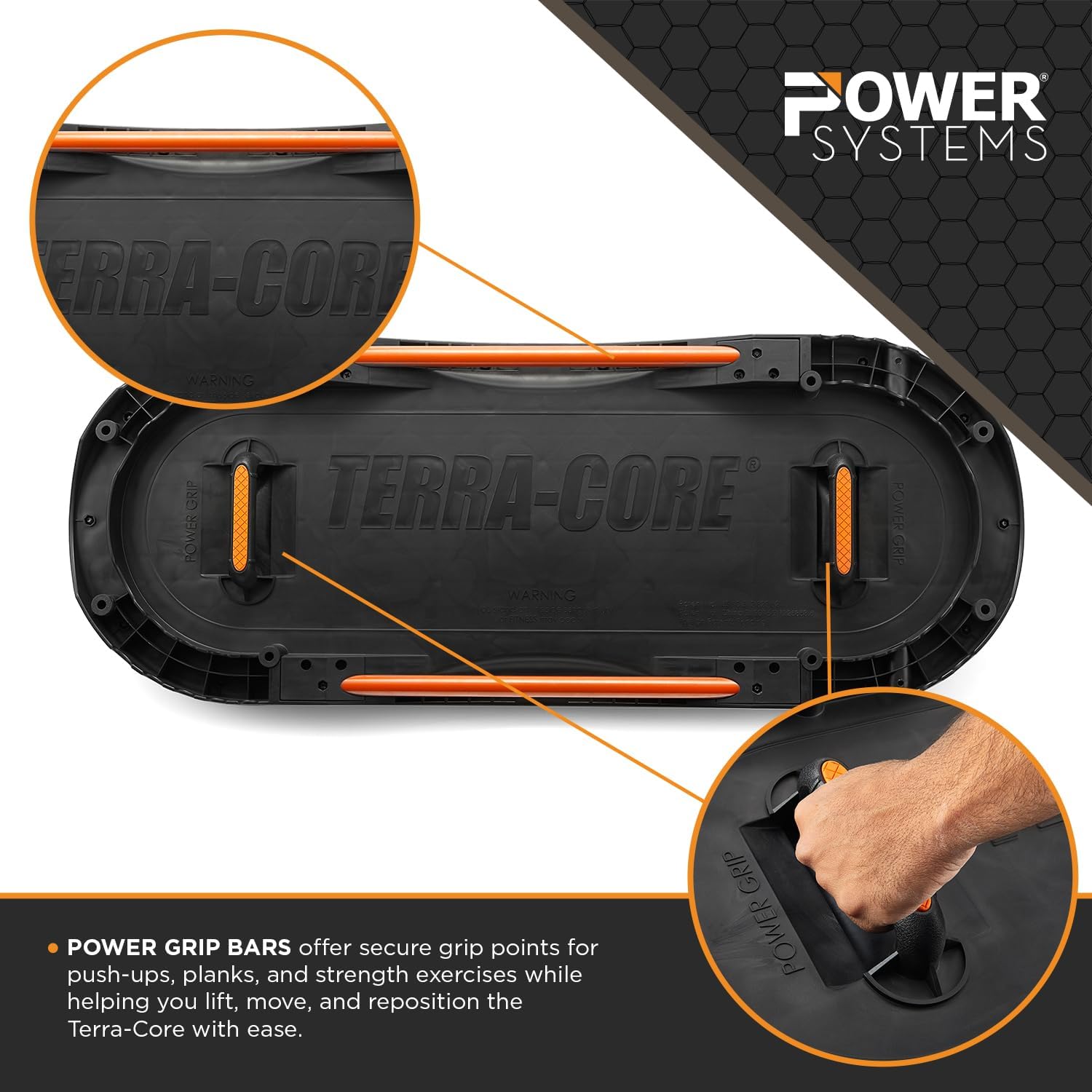 Terra Core Balance Trainer – Inflatable Home Gym Fitness Platform for Core, Strength, Balance, HIIT and Conditioning, Full Body Functional Training Tool for Stability and Cardio Workouts at Home