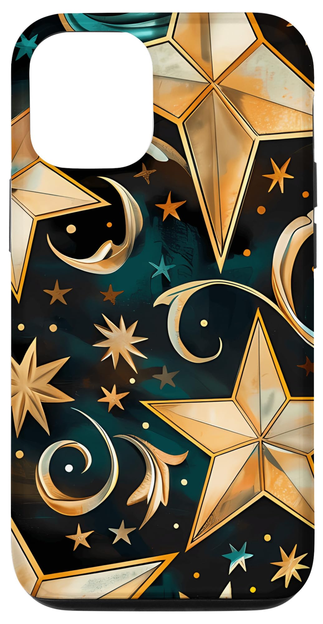 Pattern Cell Phone Star Celestial Starburst Pattern