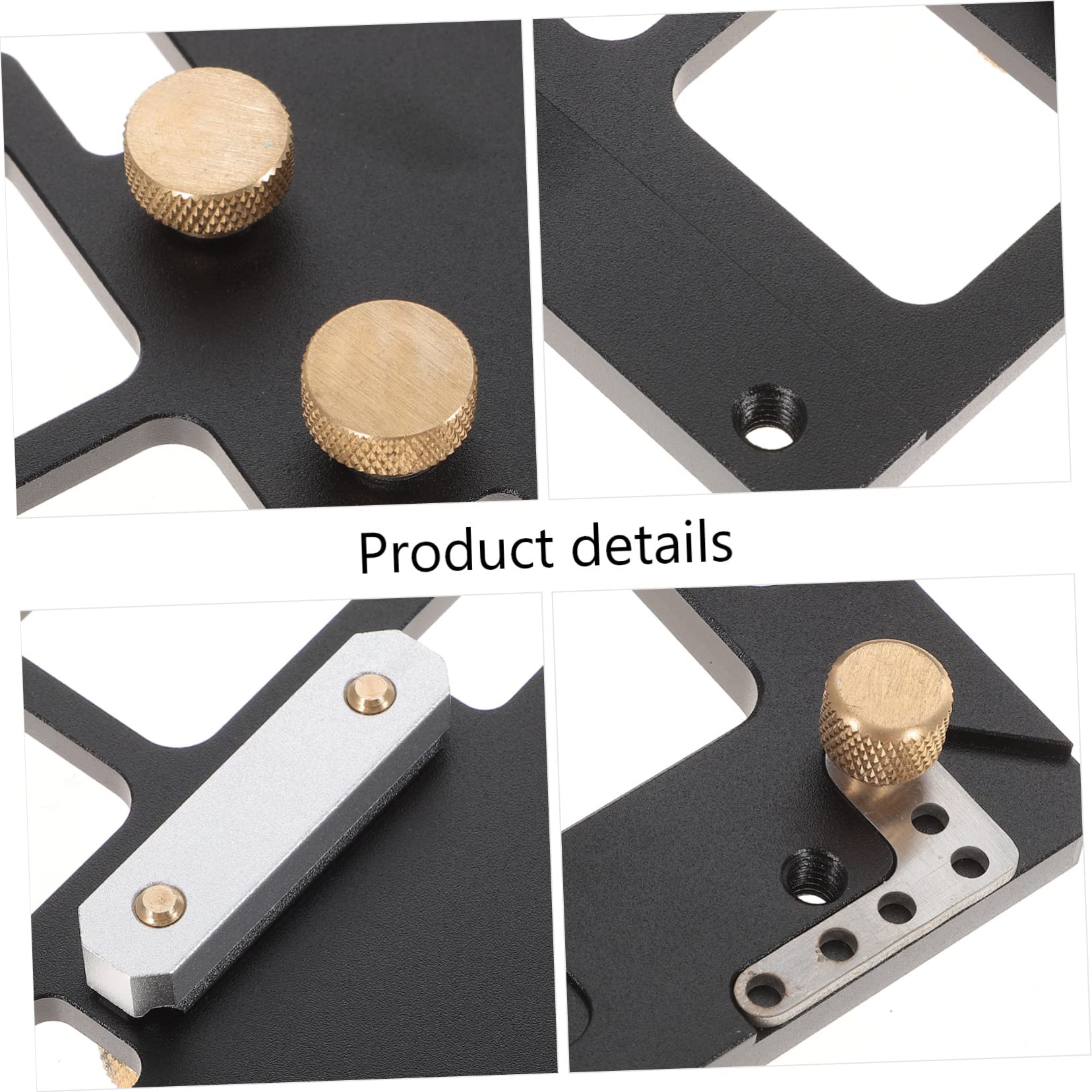 DOITOOL Guida Angolare 260mm per Seghetto Circolare, Lega di Alluminio e Rame, Corpo Fresato Cnc, Facile da Installare, Stabile e Sicura