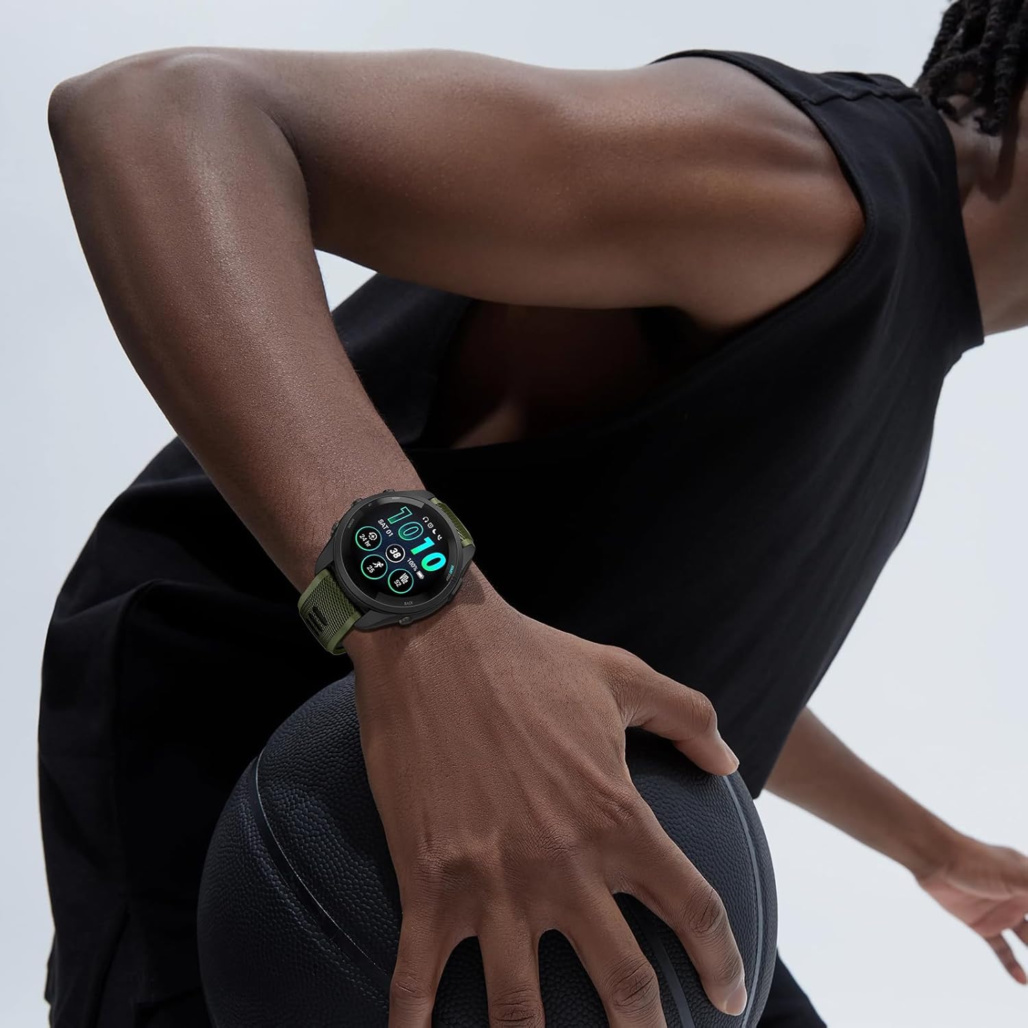 ISABAKE Quick Release Silicone Band 22mm Replacement for Gamrin Forerunner 265, Forerunner 255, Garmin Vivoactive 4, Garmin Venu 2, Samsung Gear S3 Frontier, Galaxy Watch 46mm/Watch 3 45mm, Fossil Gen 5, Amazfit GTR 2, 2e,Ticwatch Pro 3