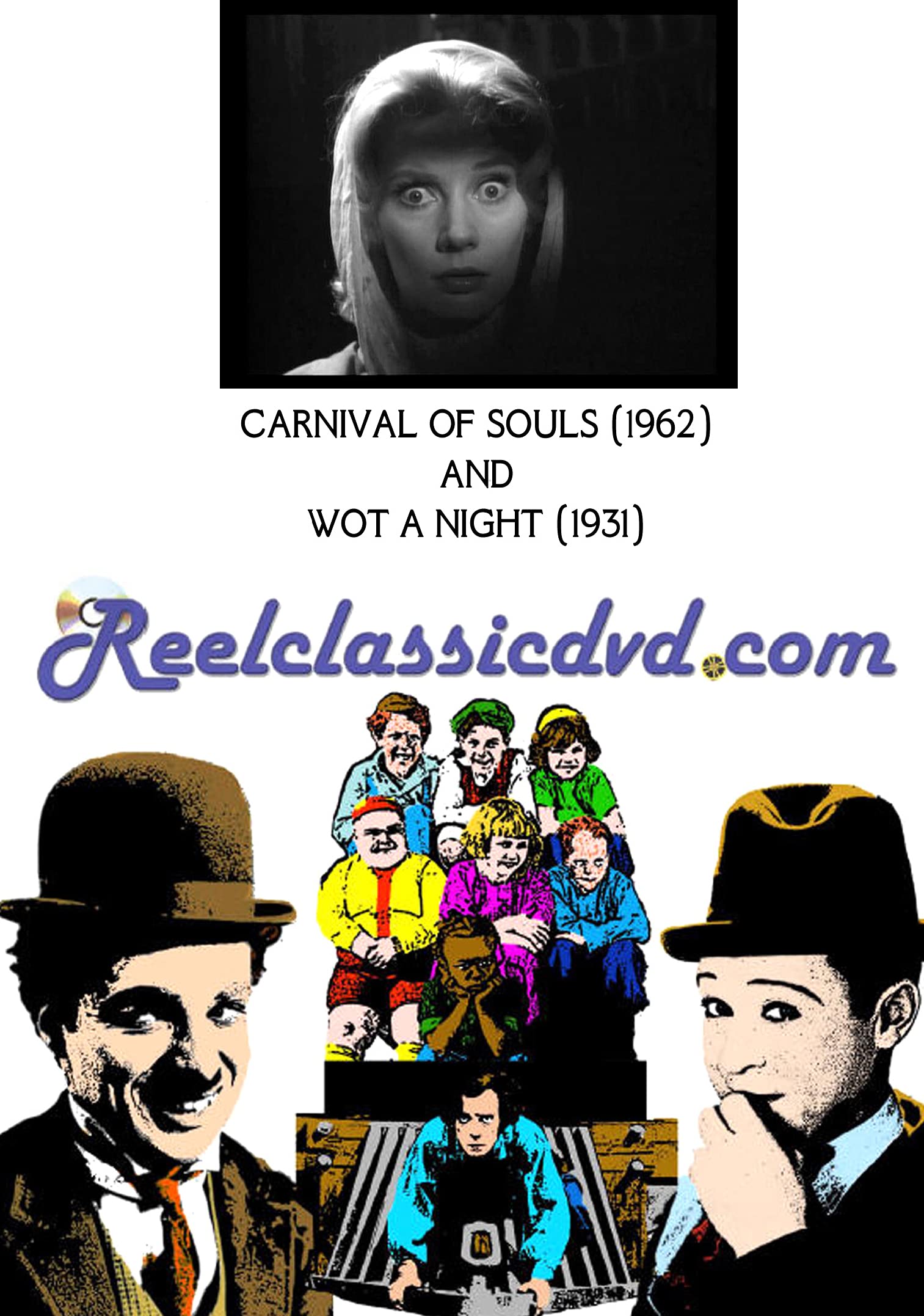 Carnival of Souls / Wot a Night DVD importación USA con dos películas clásicas de terror