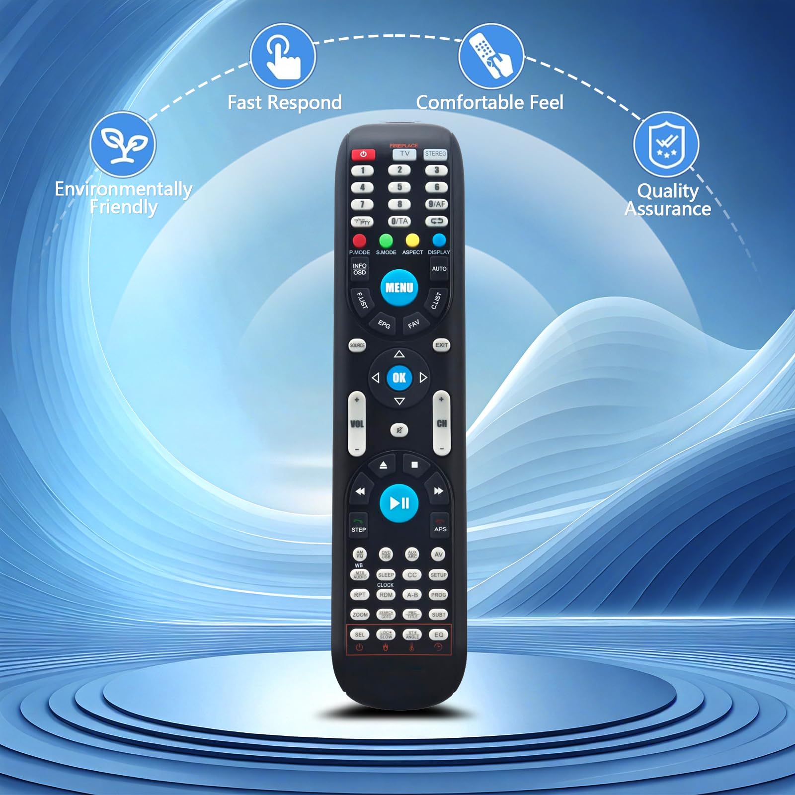 Mando a distancia universal compatible con FURRIO TV FEFS58F7A FEFS50K9A FEFS55F7A FDFS40M4A FDUS50M7A FDUS50F1A FDHS32M1A FDFS40M1A FEHS28CAA