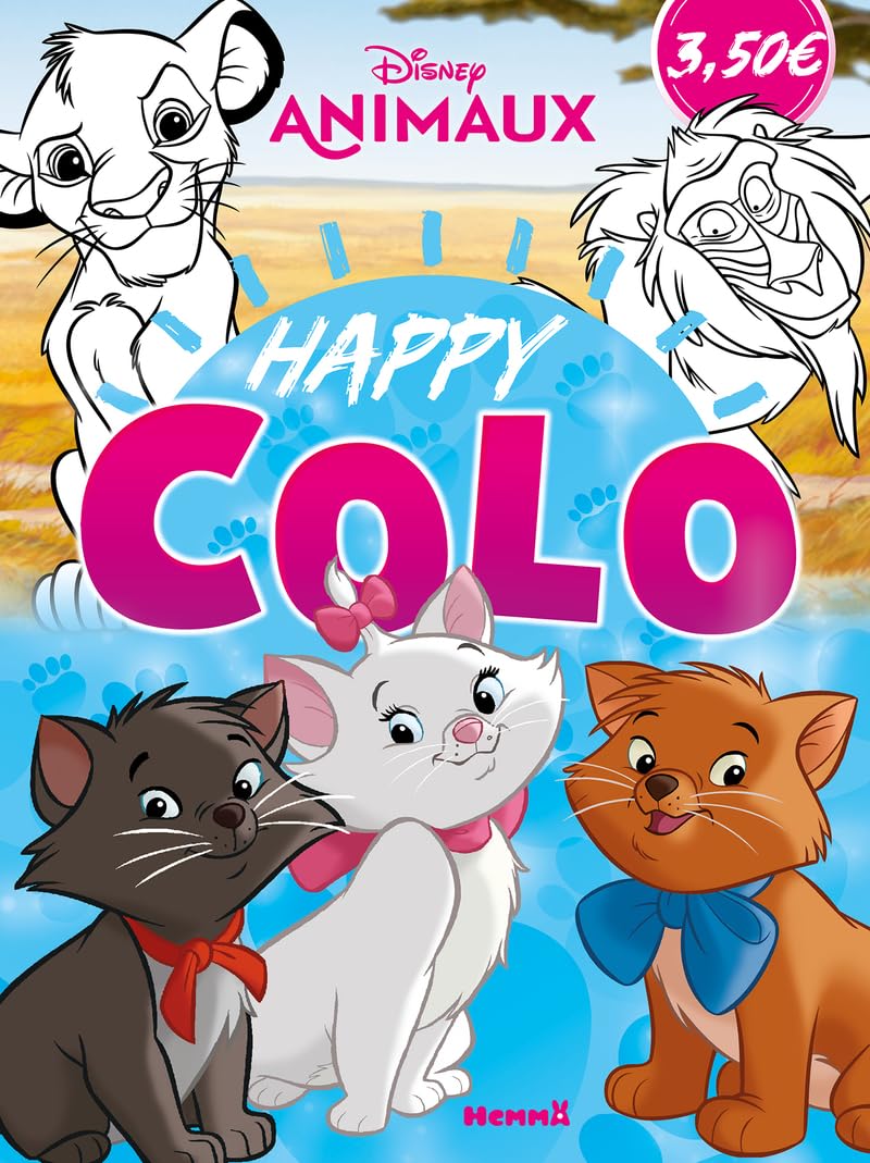 Disney Animaux - Happy Colo (Marie, Toulouse et Berlioz)