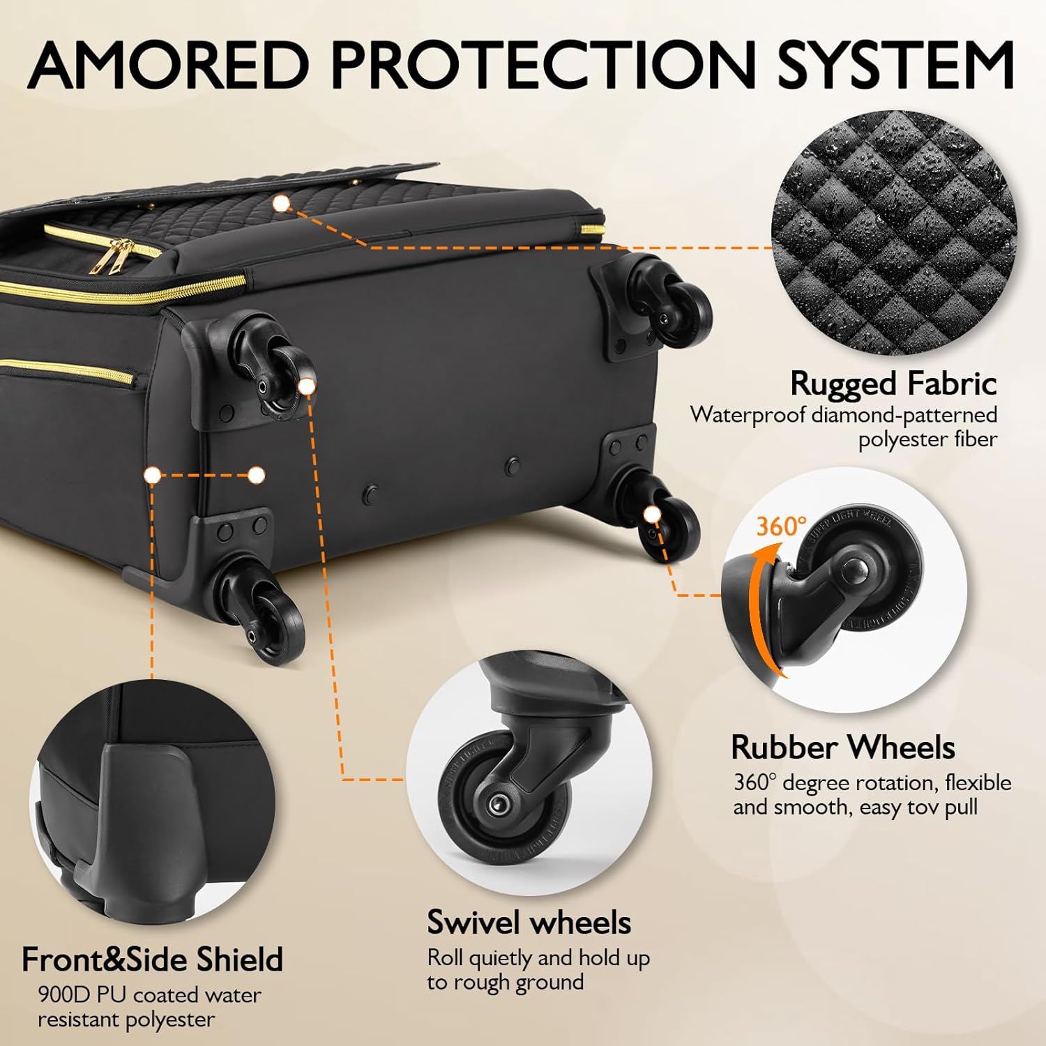 Laptop Bag Carry On Travel Bags With Wheels Rolling Laptop Bag