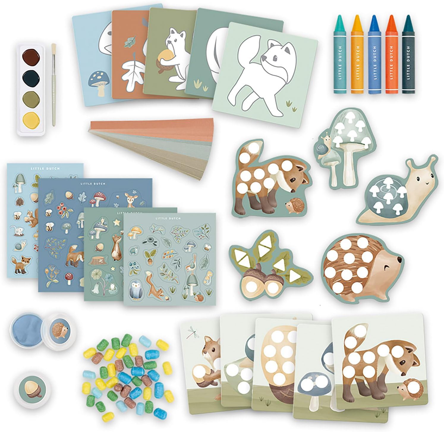 Little Dutch Forest Friends 126046 Craft Set / Creativity Box XL
