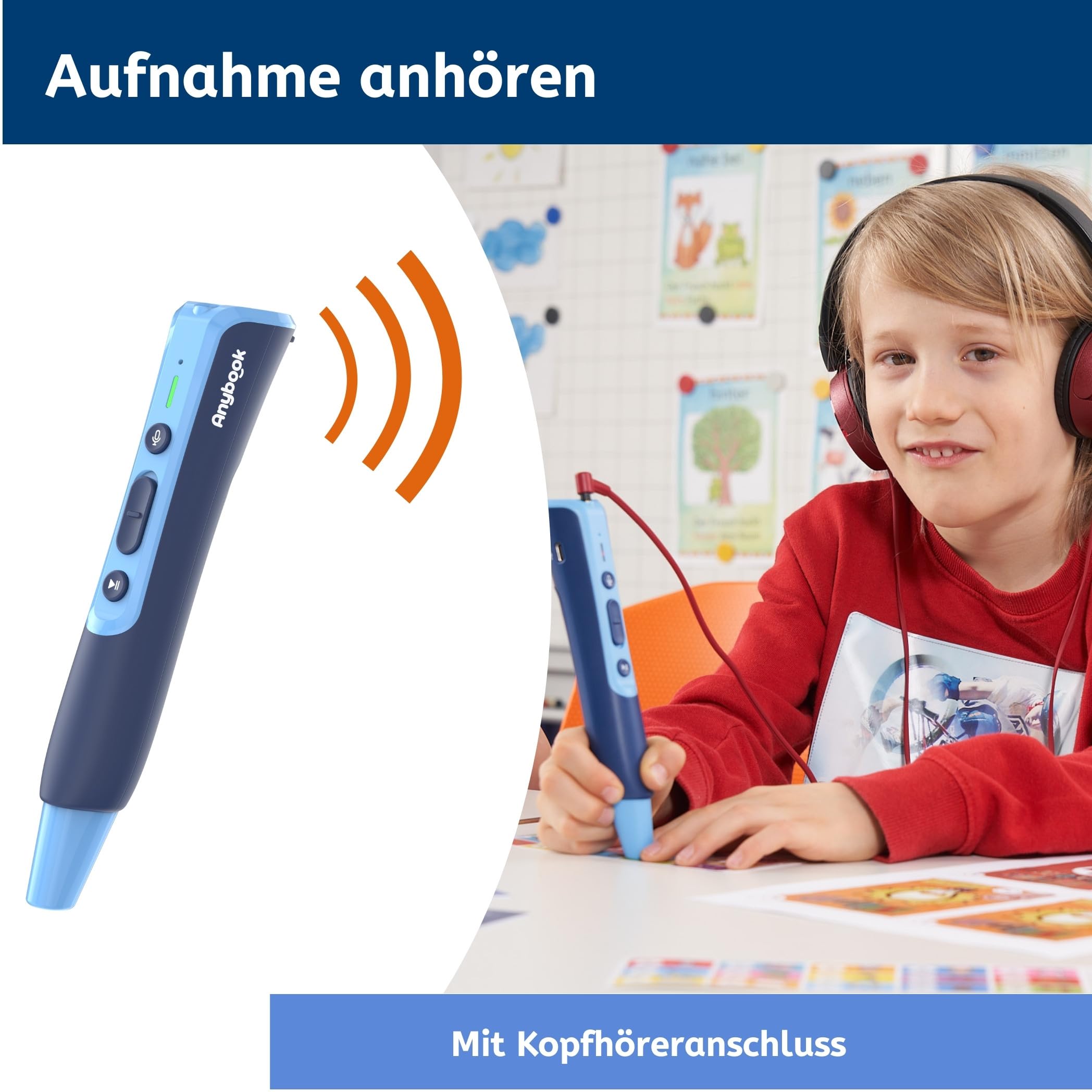 PRO StarterSet Zeig es, Sag es! Audiostift Bildwörterbuch Audiocodes