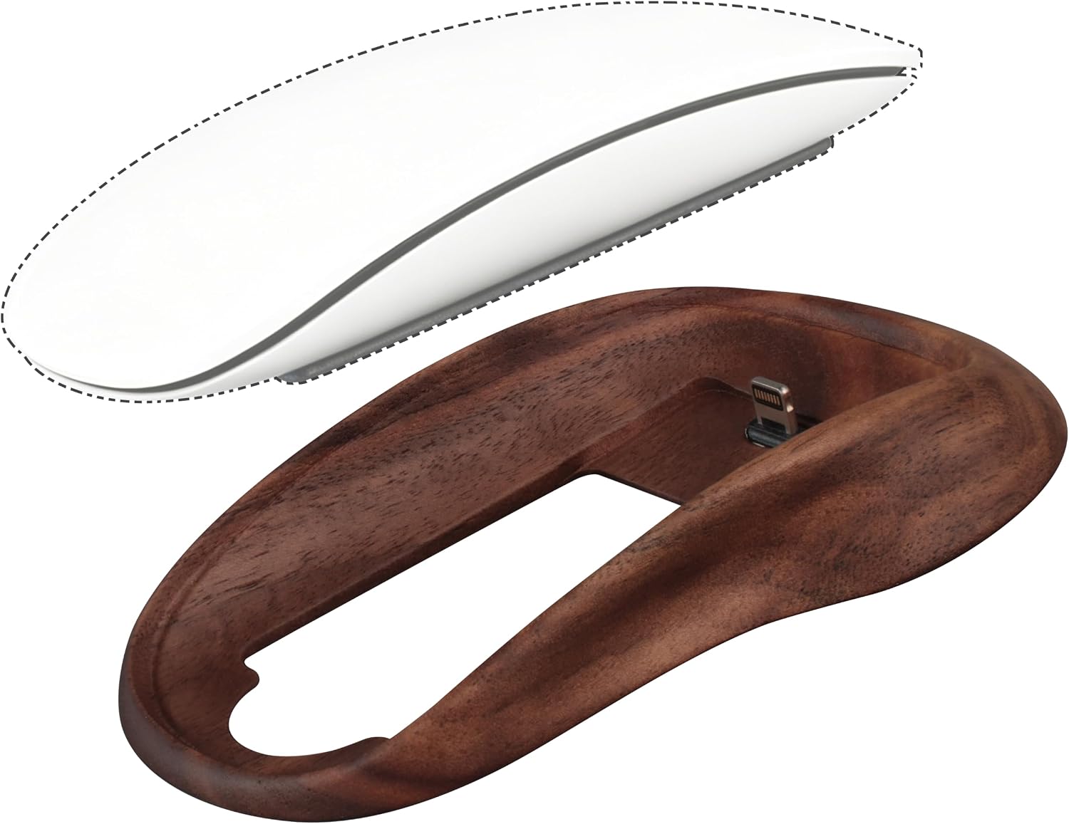 Wooden Magic Mouse Grip for Apple...