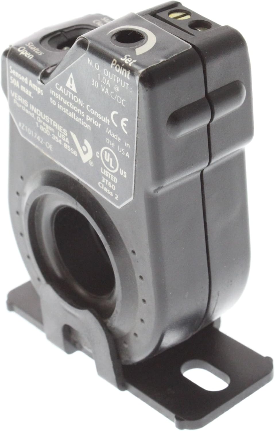 Veris Industries H808 Hawkeye Mini Solid-Core Adjustable Trip Current Sensor