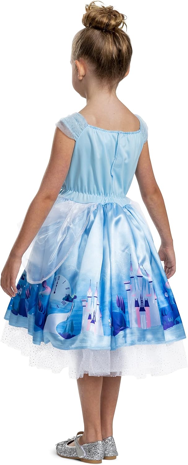 Cinderella Costume for Girls, Official Disney Cinderella Princess Dress, Toddler Size Small (2T)