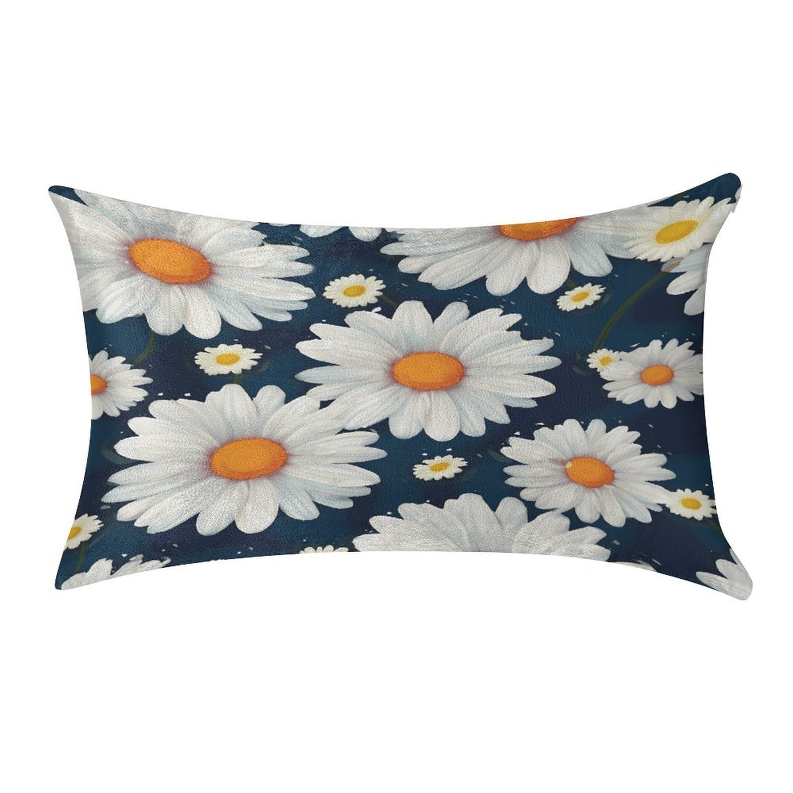 Btcowzrv Style Daisy Pattern Pillow Cover Pillow Case Pillowcase