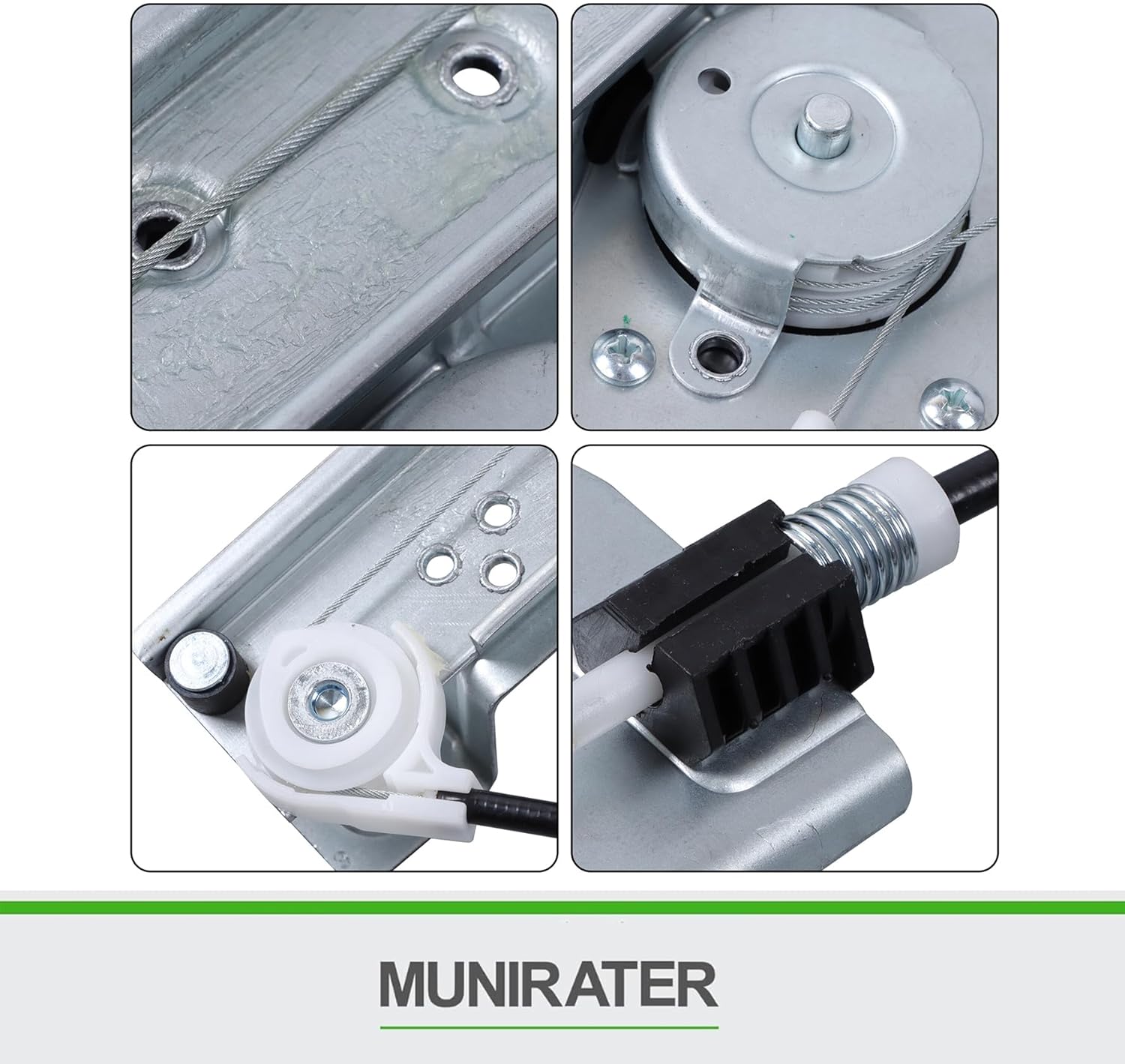 munirater Front Left Power Window Regulator w/Motor Replacement for Charger 2006-2010