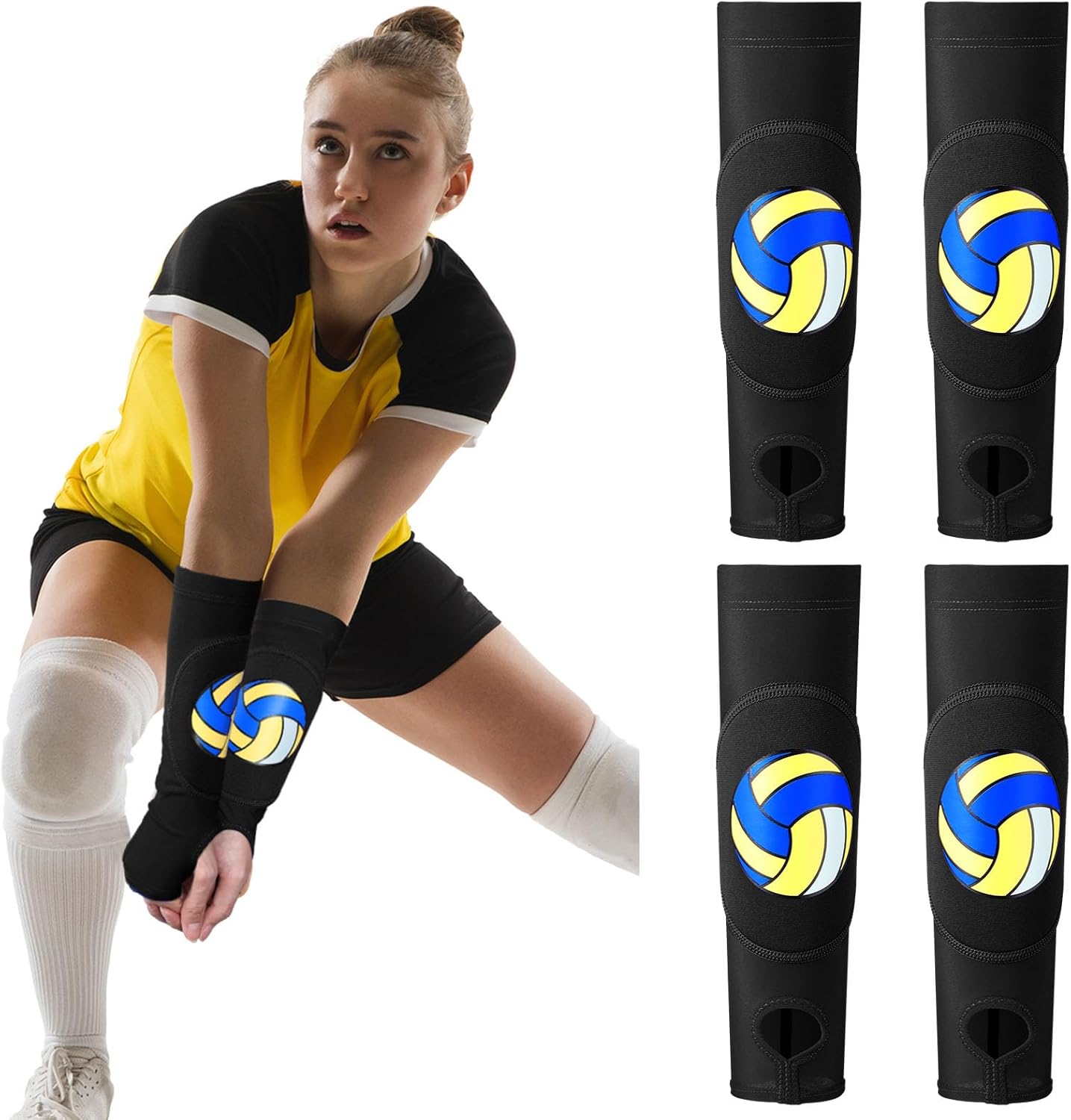 Volleyball Arm Sleeves Passing Hitting Forearm Sleeves with