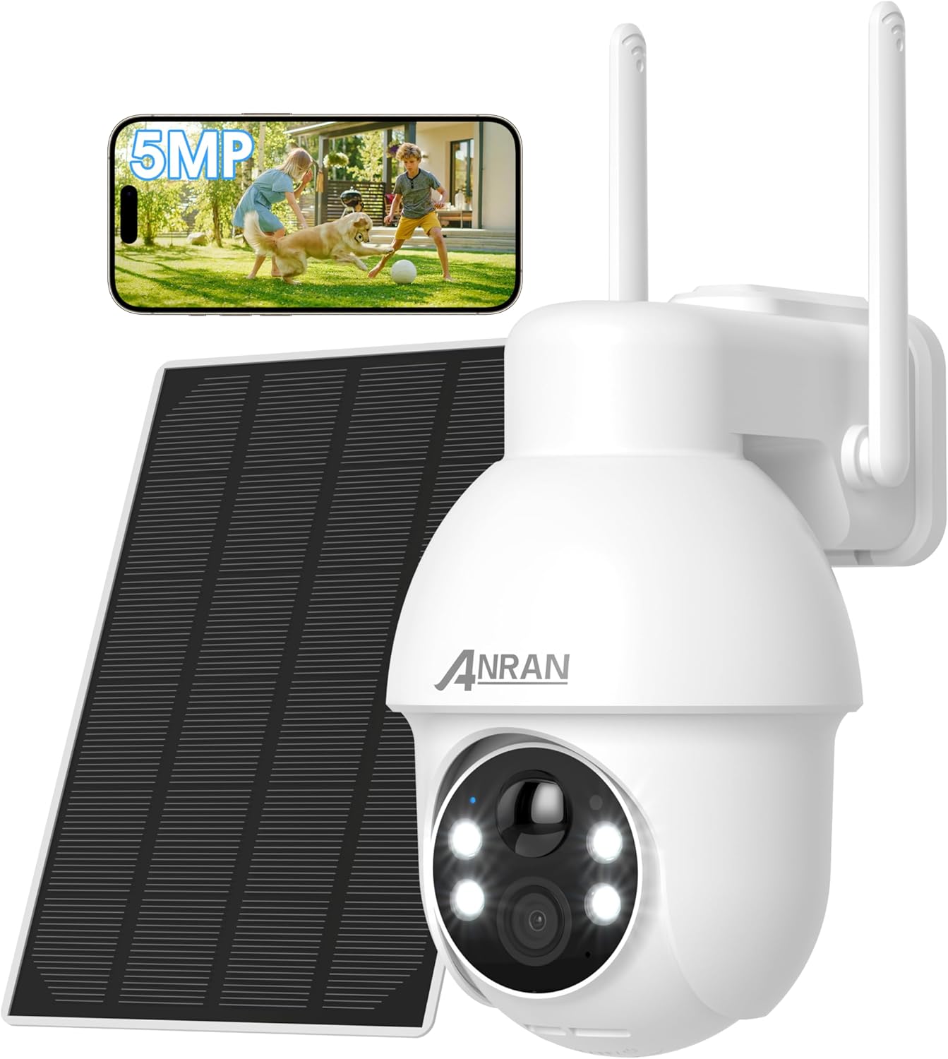 防犯カメラ　ANRAN Q3 Max 5MP 5MP Solar Security Camera | Hassle-Free Home Monitoring
